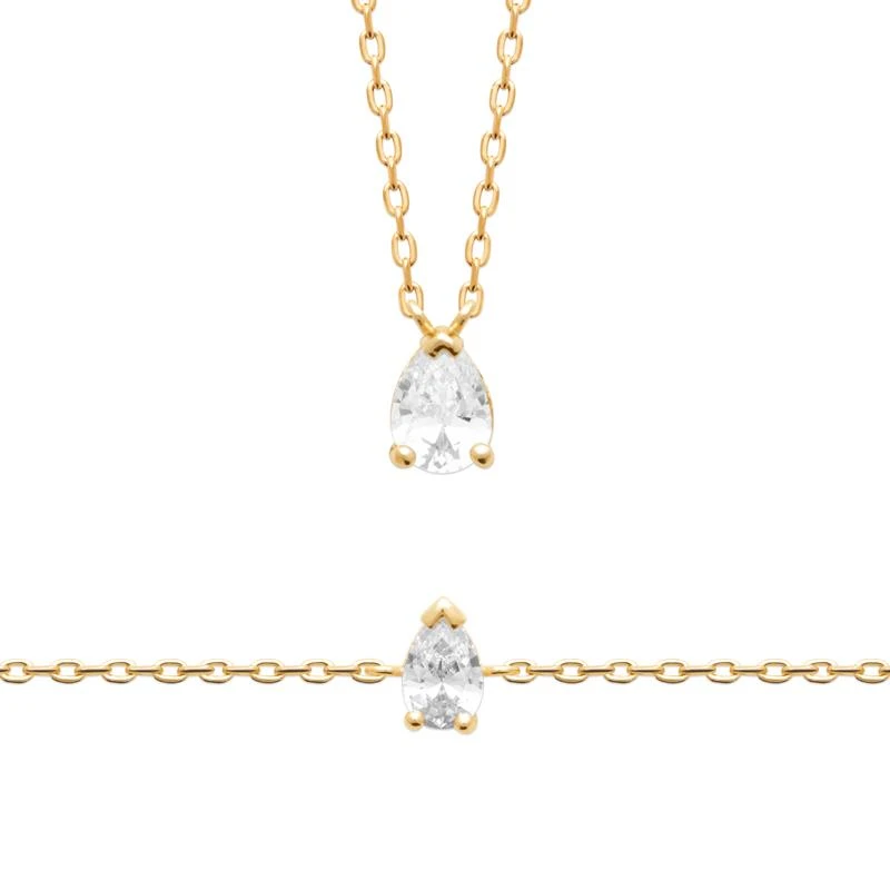 750 Gold-Plated Necklace, 3 Micron, 45 cm