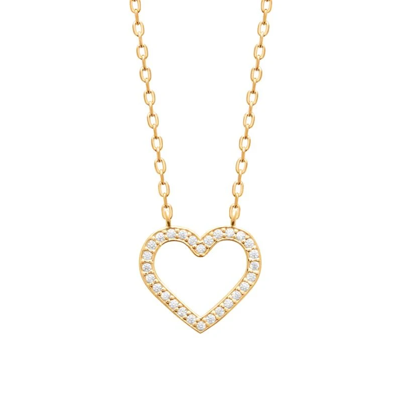 750 Gold-Plated Necklace, 3 Micron, 45 cm