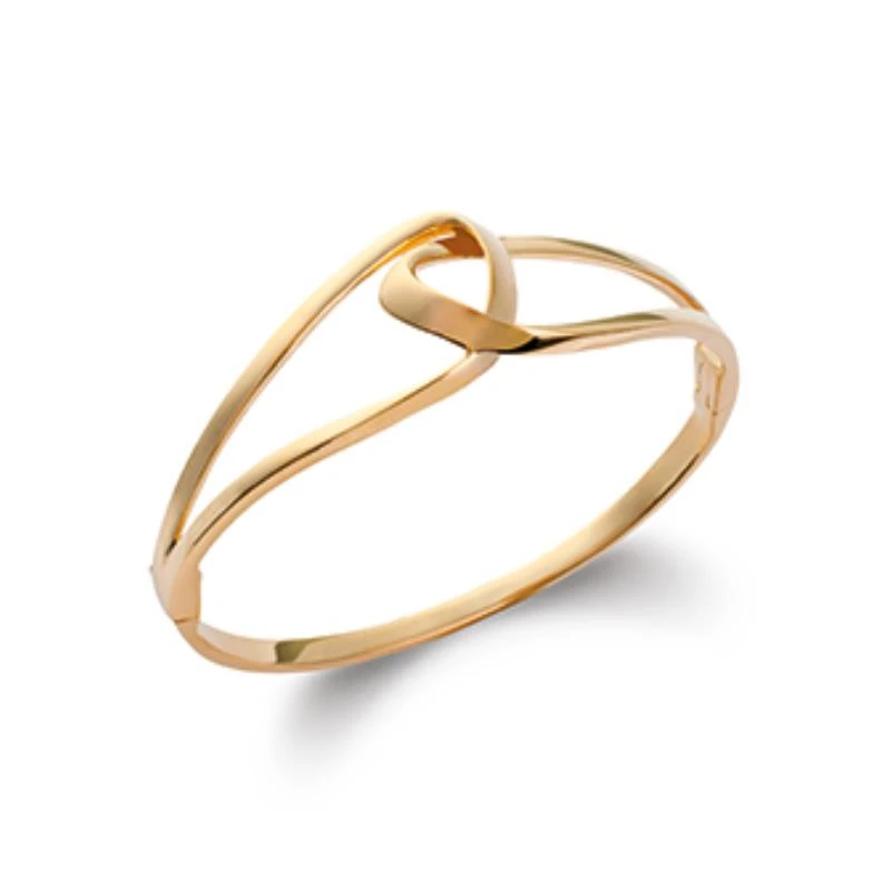 750 Gold-Plated Bangle, 3Mic, 62mm