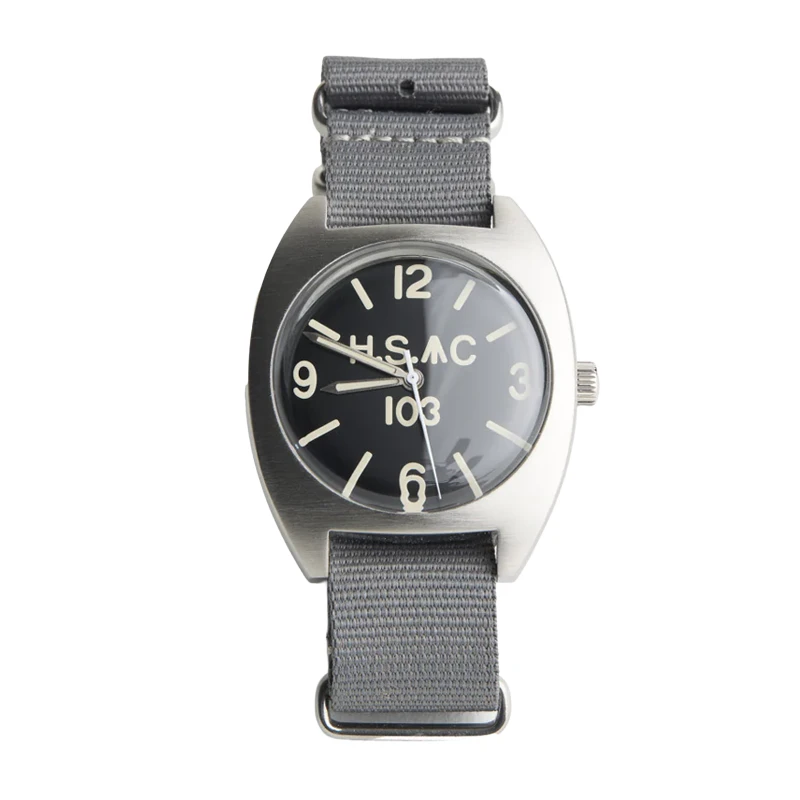 M.R.M.W - Royal Air Force H.S. W10 Air Force Watch - Gray Nylon M.R.M.W