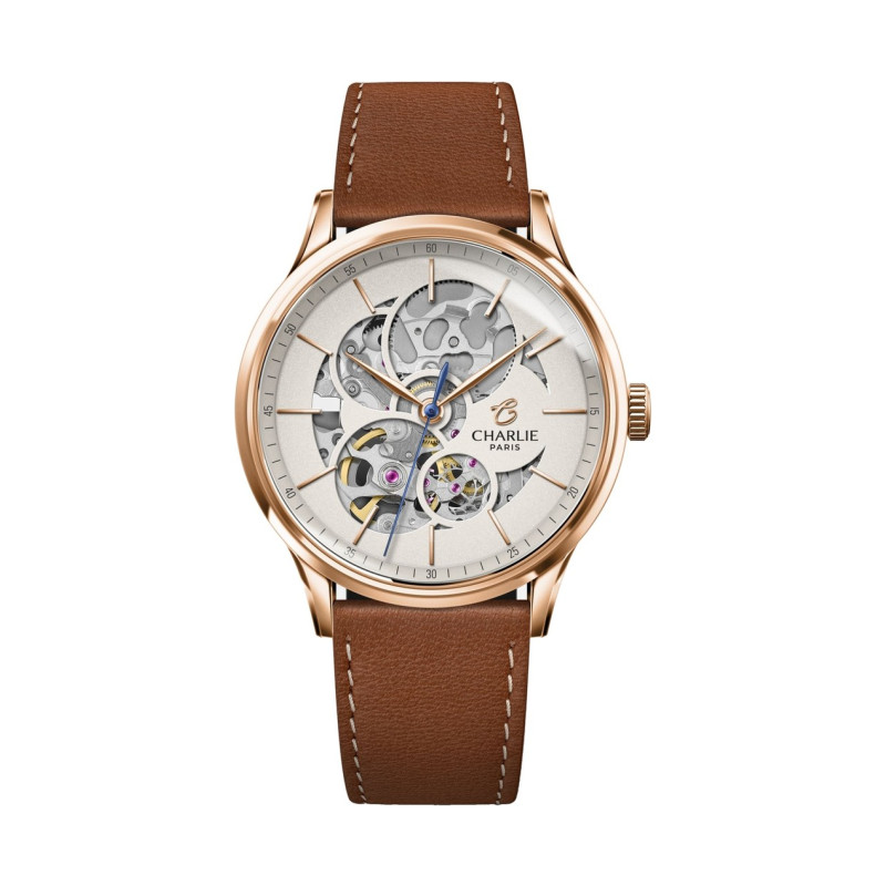 Charlie Paris - INITIAL 36 Openwork Rose Gold