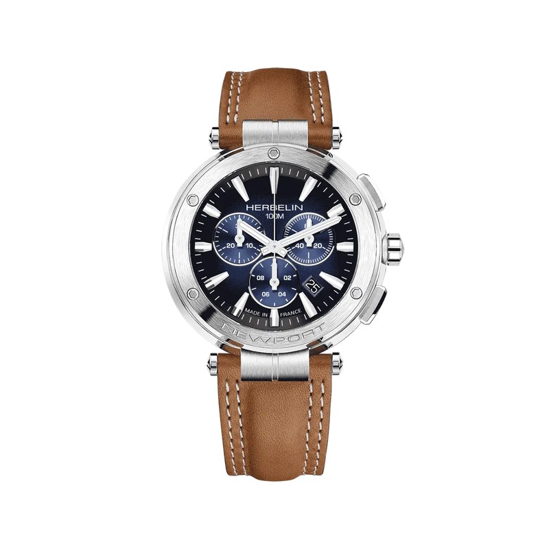 Michel Herbelin Newport Chrono 37688A35GD Watch