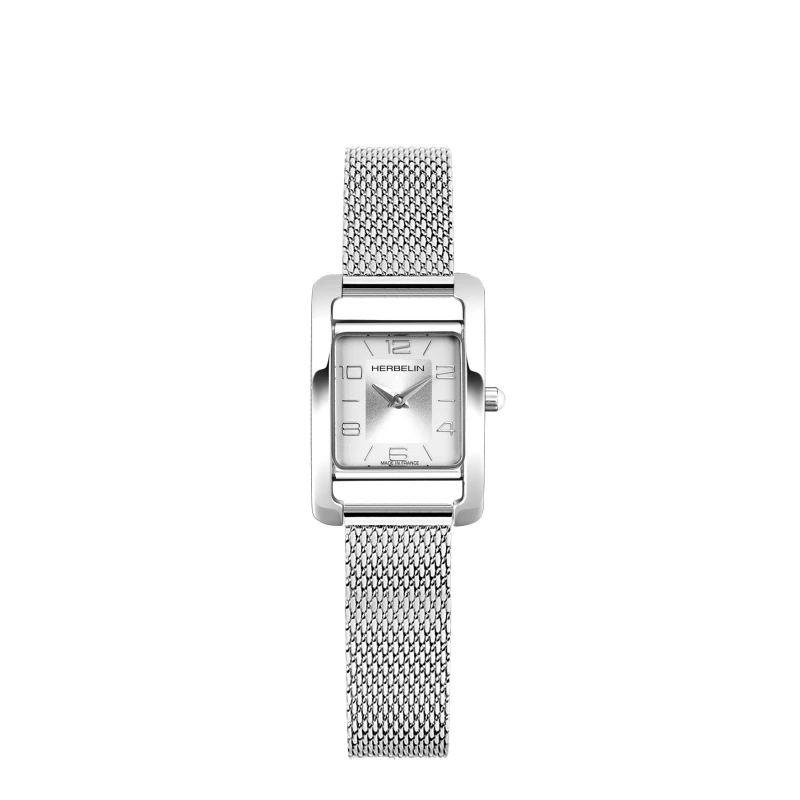Ve AVENUE – QUARTZ – STEEL & MILANESE MESH | Club de la Montre