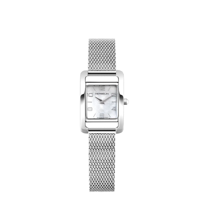 Ve AVENUE – QUARTZ – MOTHER-OF-PEARL & BLUE LEATHER | Club de la Montre