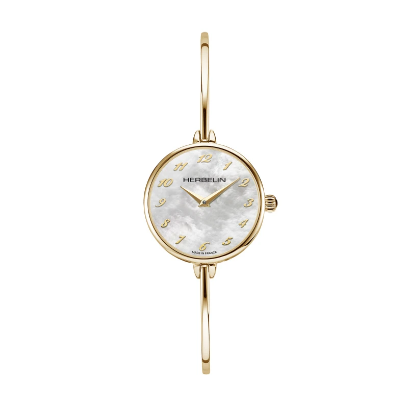 THREAD – QUARTZ – GOLD-PLATED & mother-of-pearl | Club de la Montre
