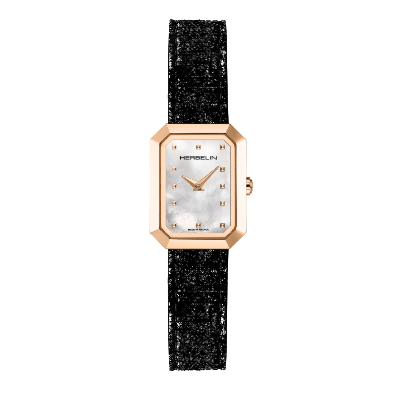 OCTOGÔNE – MOTHER-OF-PEARL & ROSE GOLD PVD | Club de la Montre