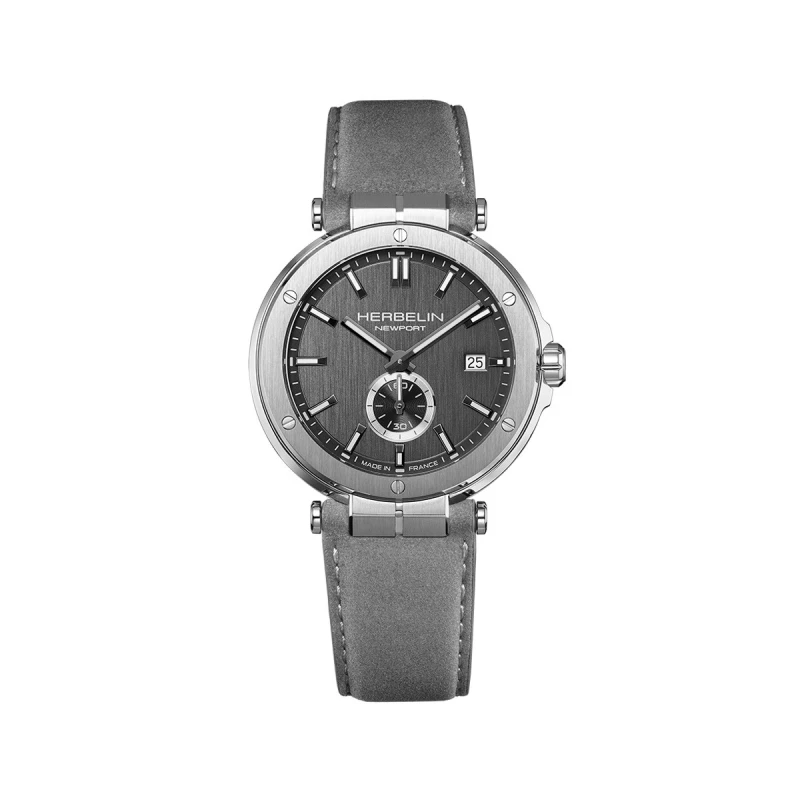 NEWPORT – QUARTZ – GRAY & GRAY LEATHER | Club de la Montre