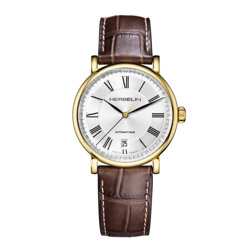 INSPIRATION – AUTOMATIC – TWO-TONE STEEL & LEATHER | Club de la Montre