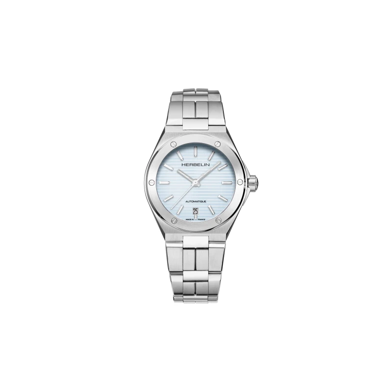 CAP CAMARAT – AUTOMATIC – STEEL & ARCTIC BLUE | Club de la Montre
