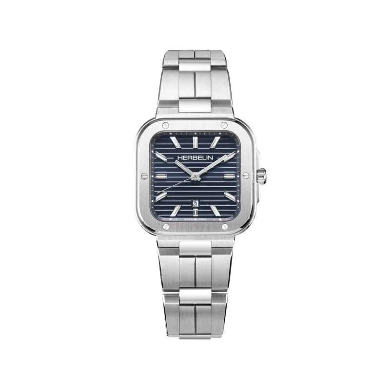 CAP CAMARAT – SQUARE QUARTZ – BLUE & STEEL | Club de la Montre