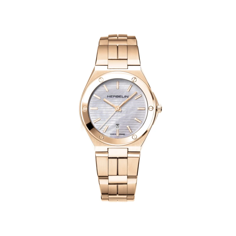 CAP CAMARAT – QUARTZ – ROSEGOLD PVD & MOTHER-OF-PEARL | Club de la Montre