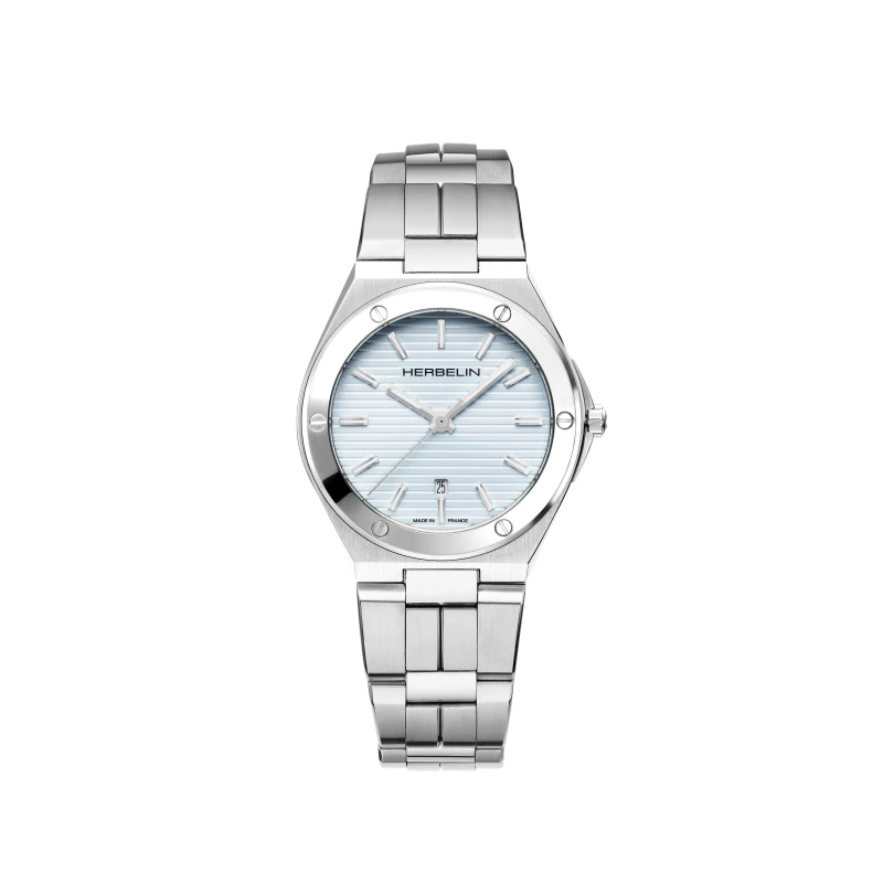 CAP CAMARAT – QUARTZ – STEEL & ARCTIC BLUE | Club de la Montre