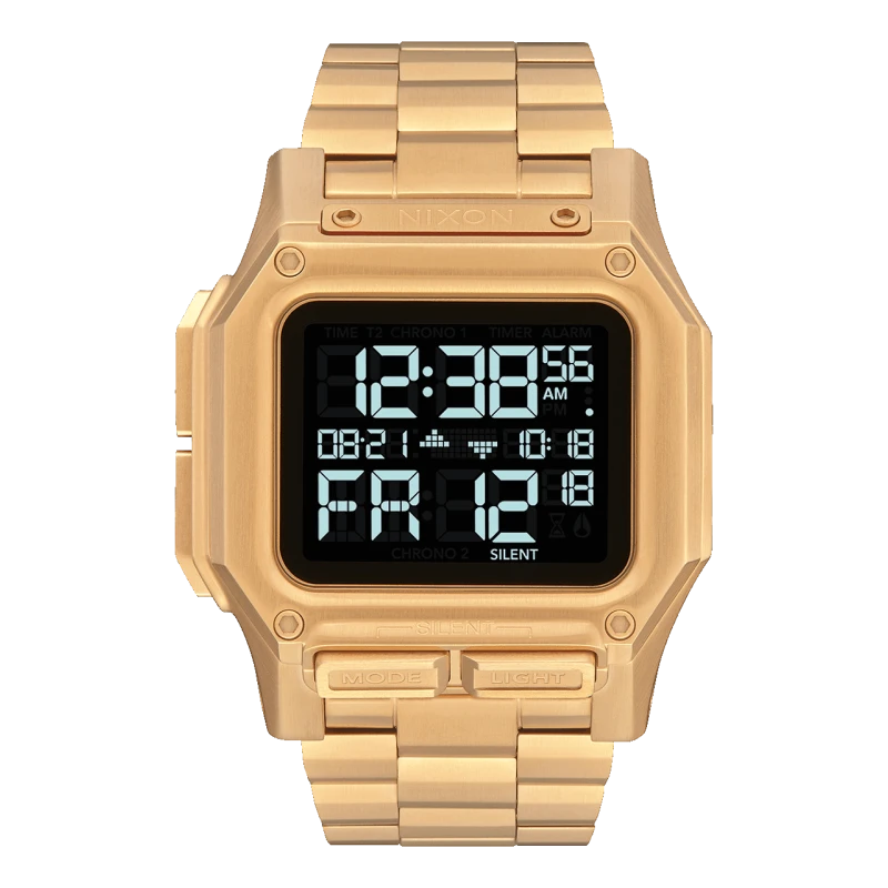 Nixon Watch - Regulus SS All Gold | Club de la Montre