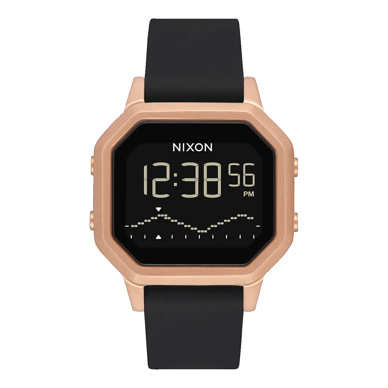 Nixon Watch - Siren SS Rose Gold Black | Club de la Montre