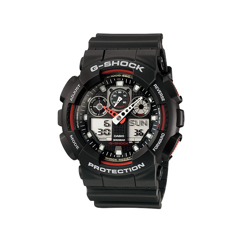 Casio Watch - G-Shock - GA-100-1A4ER | Club de la Montre