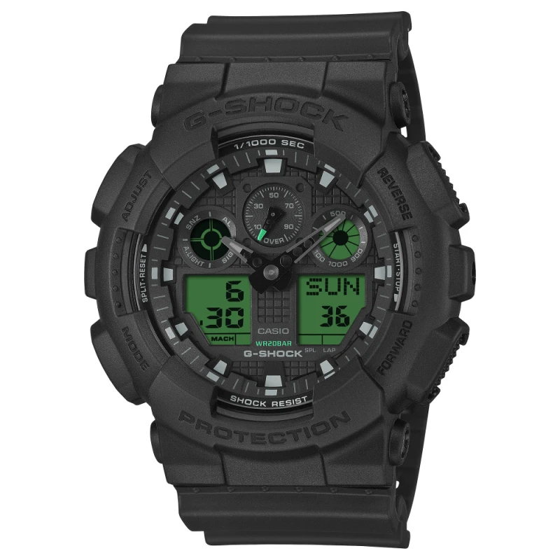 Casio Watch - G-Shock - GA-100BEG-1AER | Club de la Montre