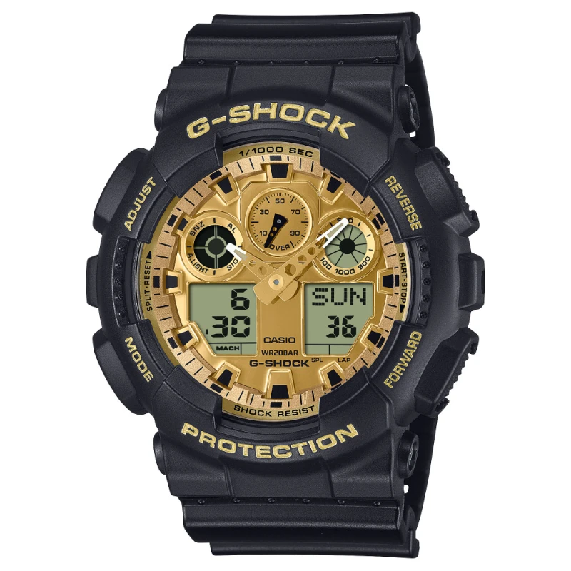Casio Watch - G-Shock - GA-100GGB-1A9ER | Club de la Montre