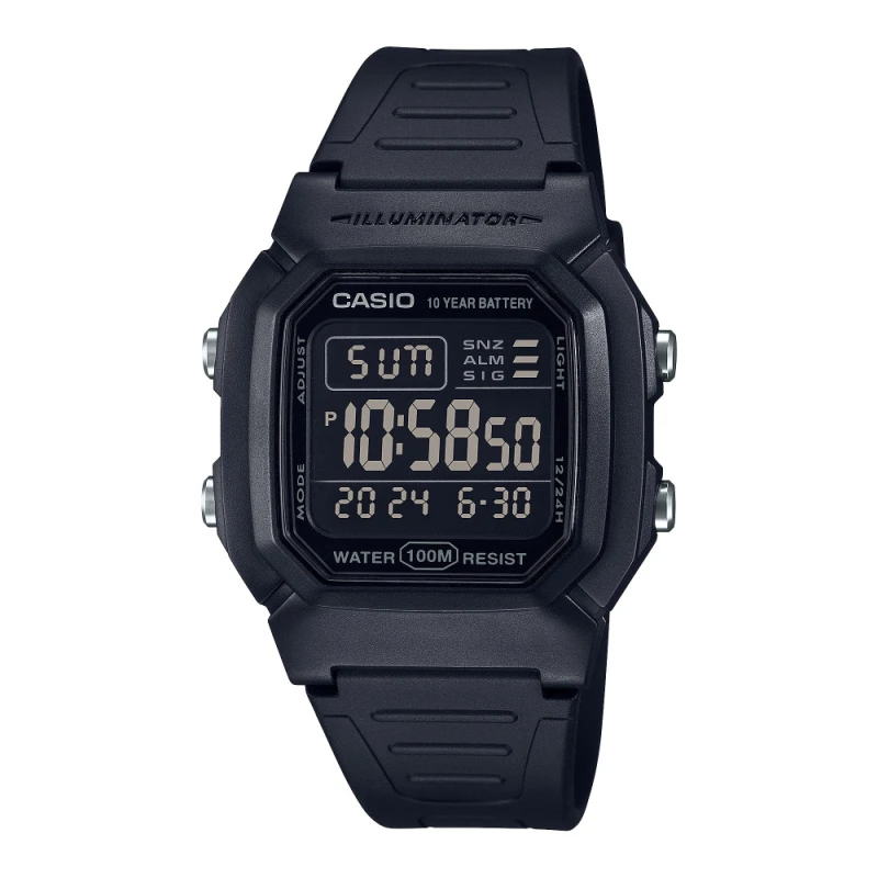 Casio Watch - Collection - W-800H-1BVES | Club de la Montre