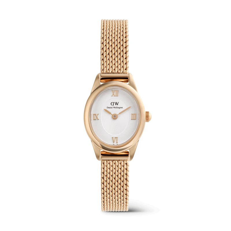 Daniel Wellington Watch - Ophelia Mini Mesh White Rose Gold - 22mm