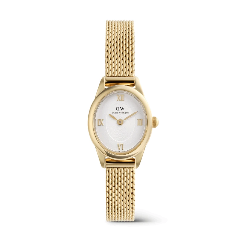 Daniel Wellington Watch - Ophelia Mini Mesh White Gold - 22mm