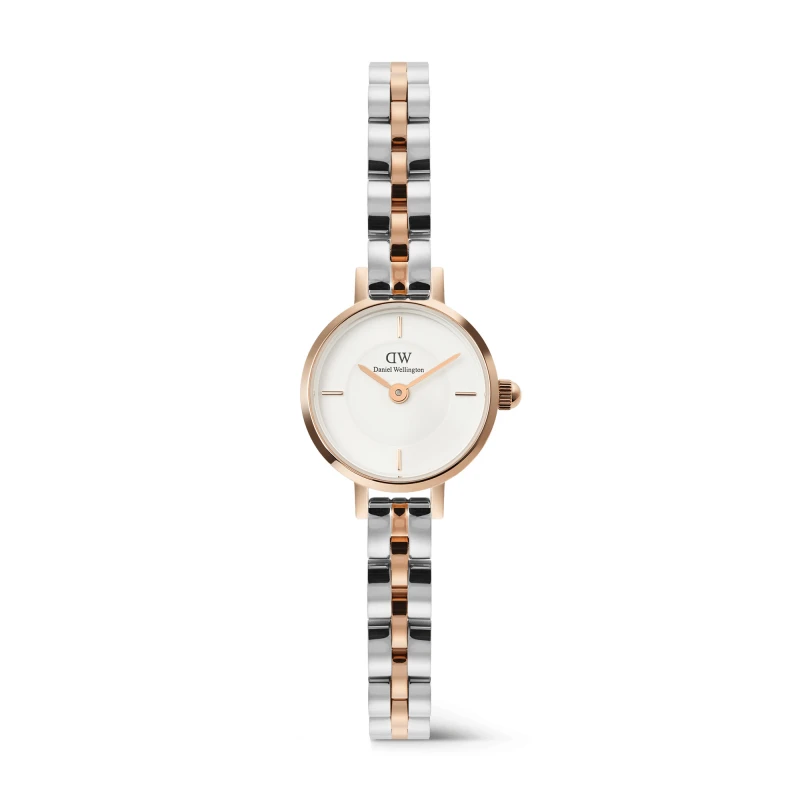 Daniel Wellington Watch - Petite Mini Arch 3-Link Two-Tone Rose Gold - 19mm