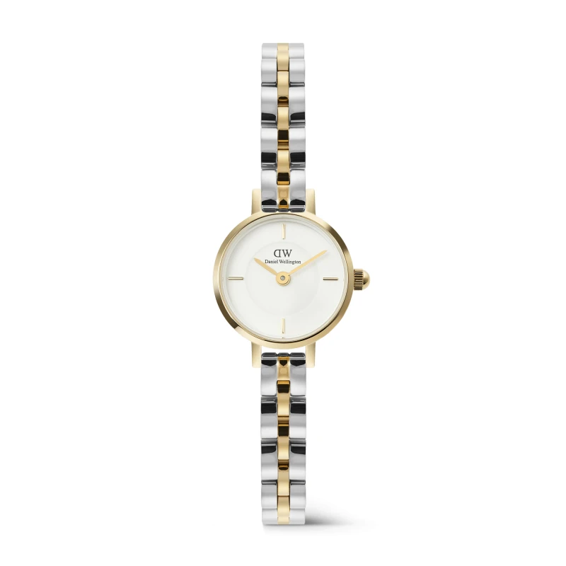 Daniel Wellington Watch - Petite Mini Arch 3-Link Two-Tone Gold - 19mm