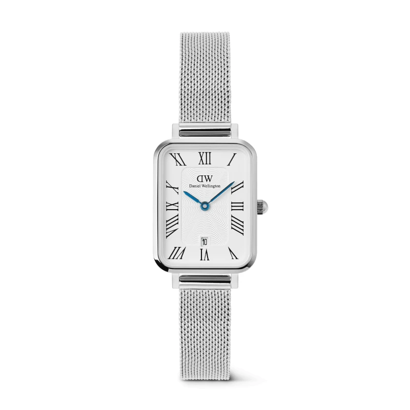 Daniel Wellington Watch - Quadro Sterling Roman Numerals Date - 20mm