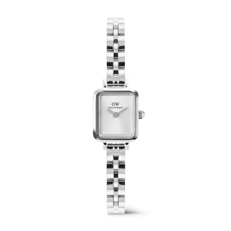 Daniel Wellington Watch - Quadro Mini Arch 3-link White Sunray Silver