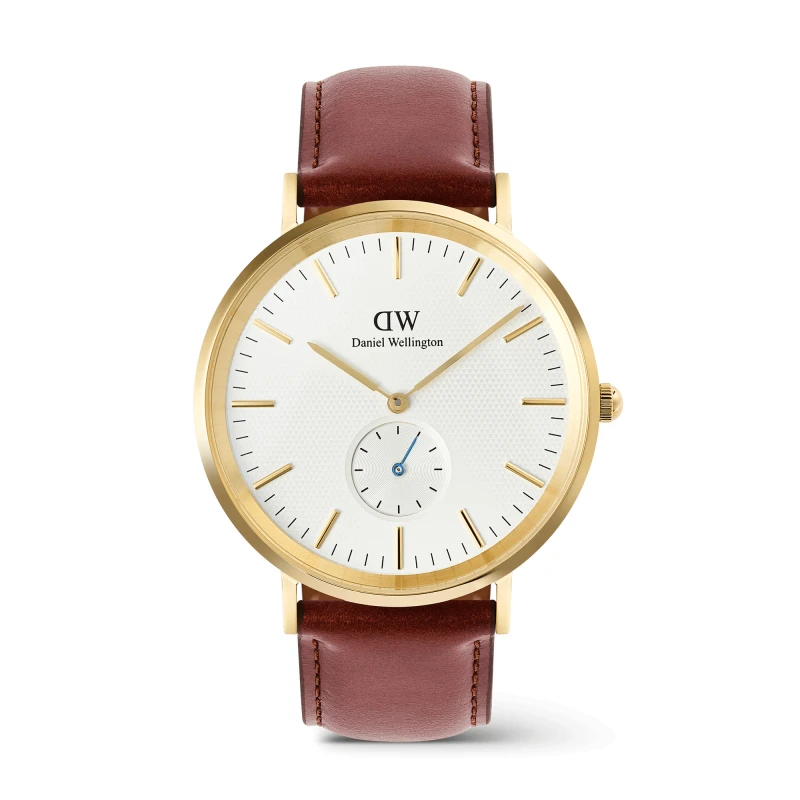 Daniel Wellington Watch - Classic Multi-Eye St Mawes Off-White Sunray Gold - 40 mm