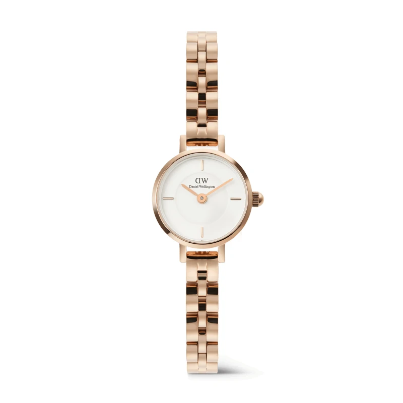 Daniel Wellington Watch - Petite Mini Arch 3-Link White Rose Gold - 19mm