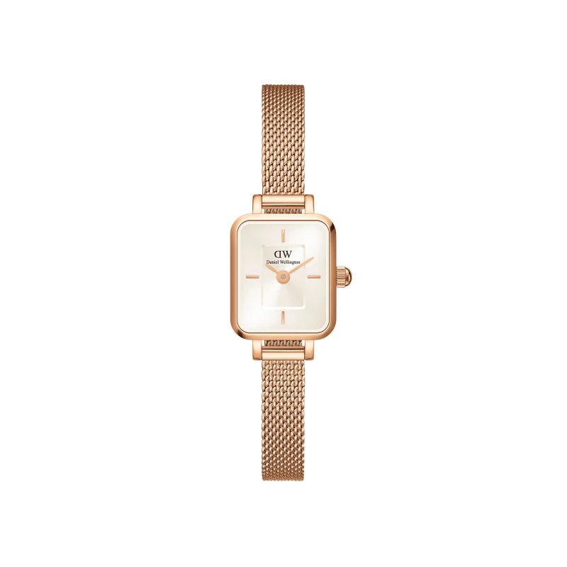 Daniel Wellington Watch - Quadro Mini Melrose Champagne