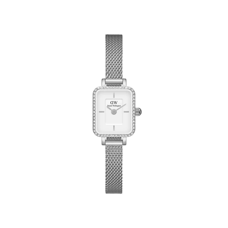 Daniel Wellington Watch - Quadro Mini Lumine Bezel Silver