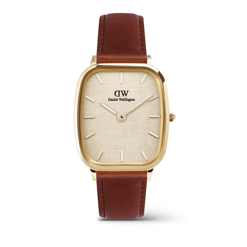 Daniel Wellington Watch - Marlon St Mawes Linen Gold - 32mm