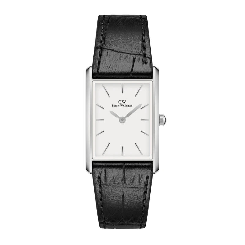 Daniel Wellington Watch - Bound Black Crocodile Silver - 24mm