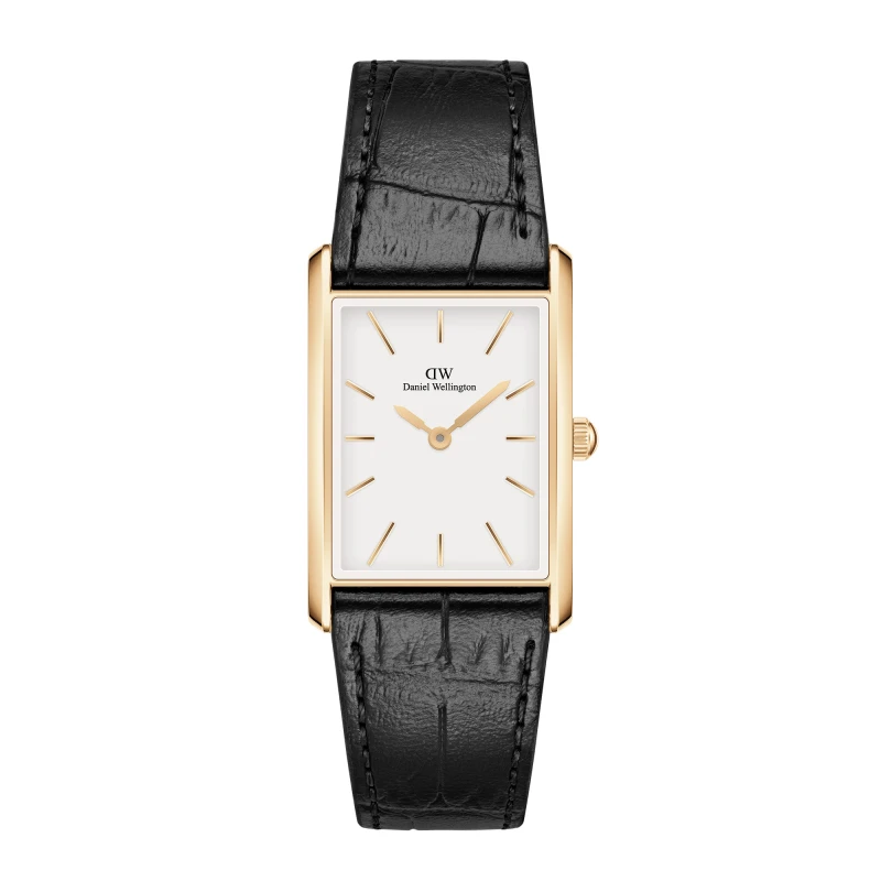 Daniel Wellington Watch - Bound Black Crocodile Gold