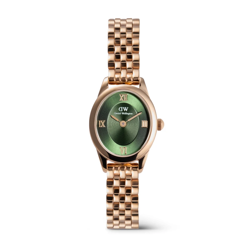 Daniel Wellington Watch - Ophelia Mini Emerald Rose Gold