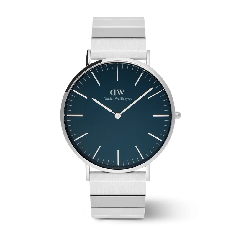 Daniel Wellington Watch - Classic Piano Link Arctic Silver - 40mm
