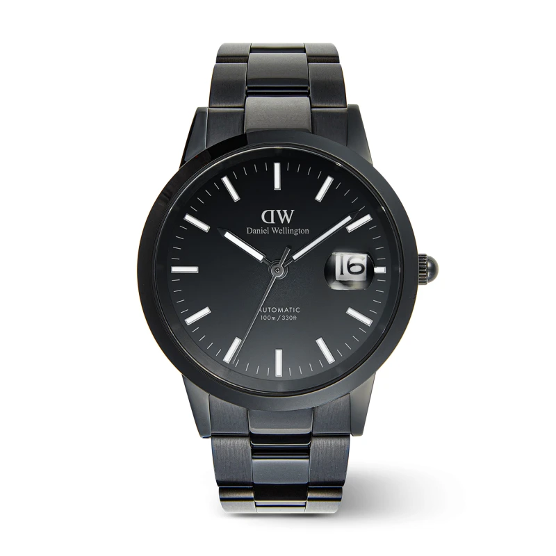 Daniel Wellington Watch - Iconic Link Automatic Black - 40mm