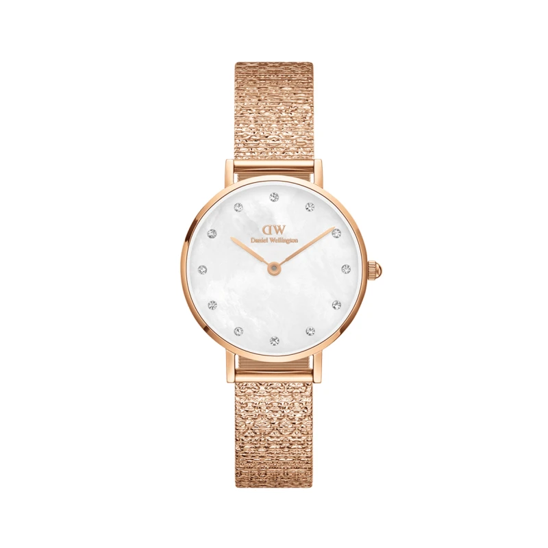 Daniel Wellington Watch - Petite Lumine Pressed Piano White MoP Rose Gold - 28mm