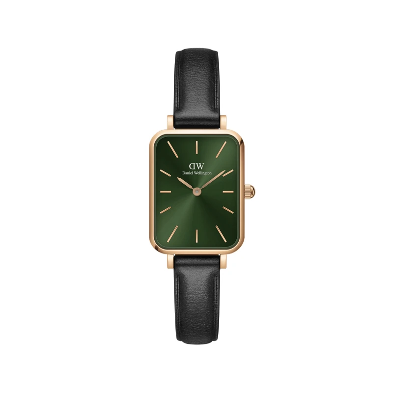 Daniel Wellington Watch - Quadro Pressed Sheffield Emerald Rose Gold - 20mm