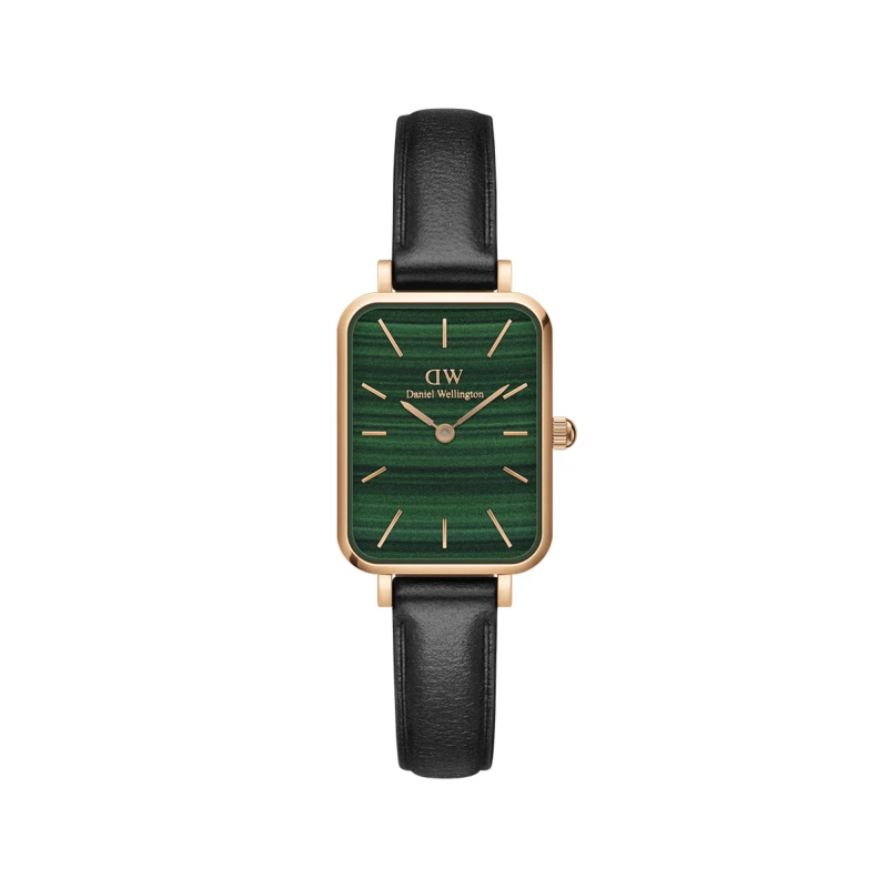 Daniel Wellington Watch - Quadro Pressed Sheffield Green Rose Gold - 20mm
