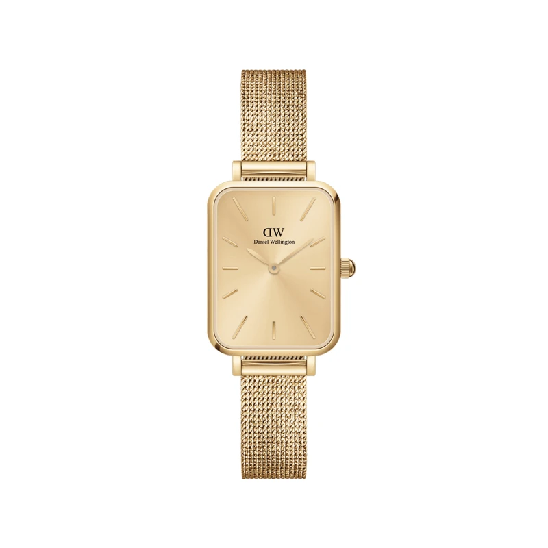 Daniel Wellington Watch - Quadro Pressed Unitone Gold - 20mm