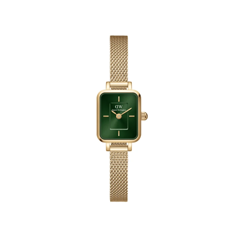 Daniel Wellington Watch - Quadro Mini Evergold Emerald