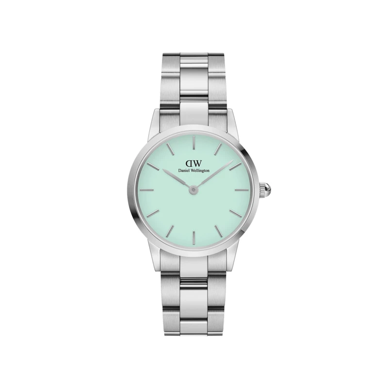 Daniel Wellington Watch - Iconic Link Mint Silver - 28mm