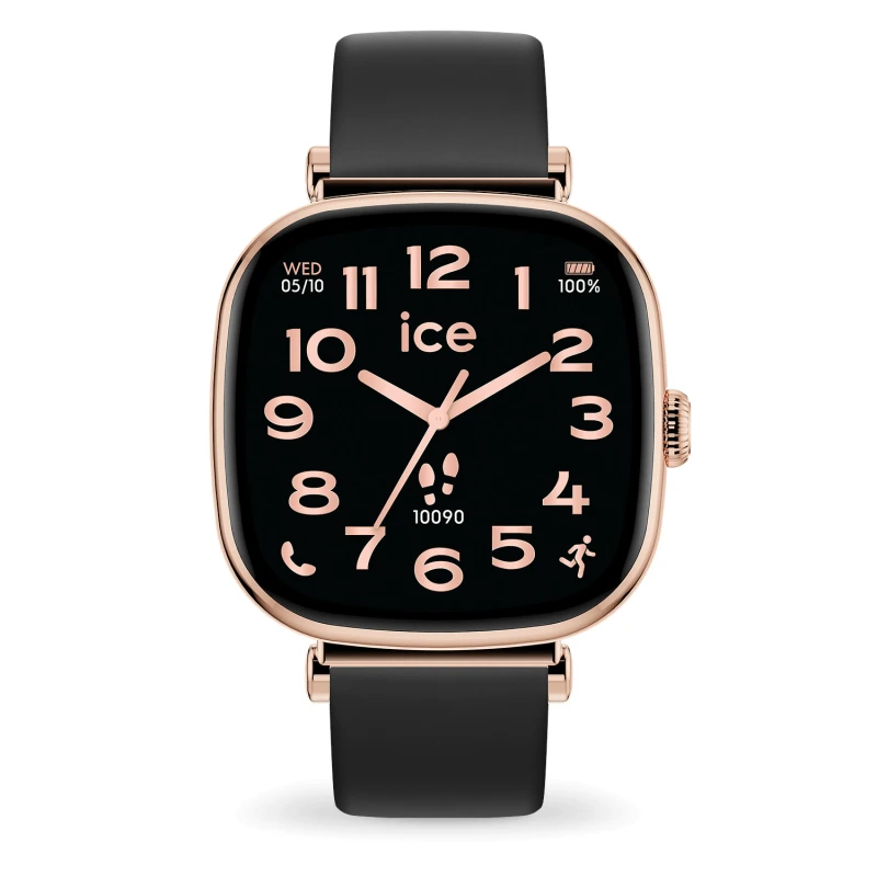 Ice-Watch Watch - Smart Sq 2.0 Square 1.70 - Rose Gold Black