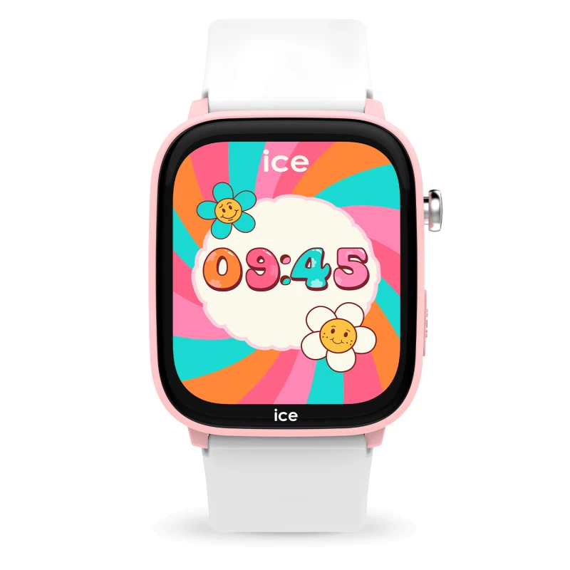 Ice-Watch Watch - Smart Junior Find Hub - Pink and White