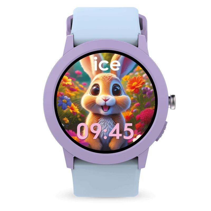 Ice-Watch Watch - Smart Rd 3.0 Round Find My - Purple Soft Blue