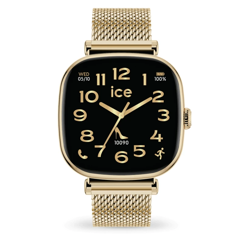 Ice-Watch Watch - Smart Sq 2.0 Square 1.70 - Gold Milanese
