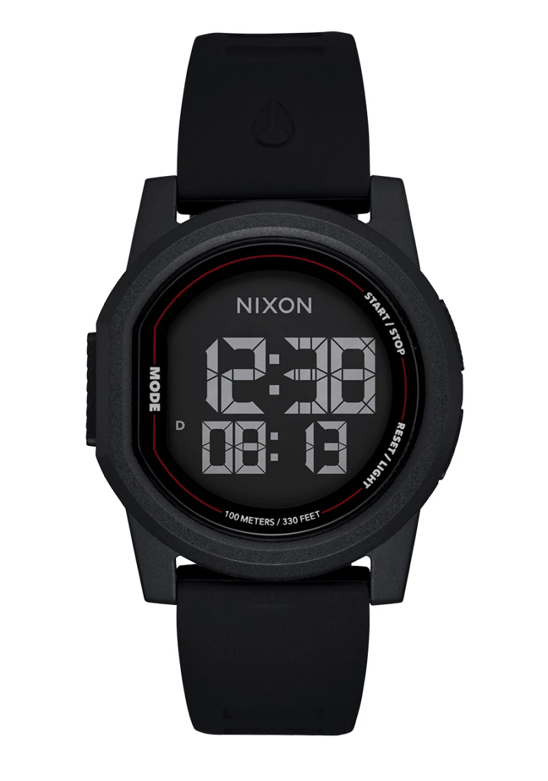 Nixon Watch - Disk - Black / Black / Negative
