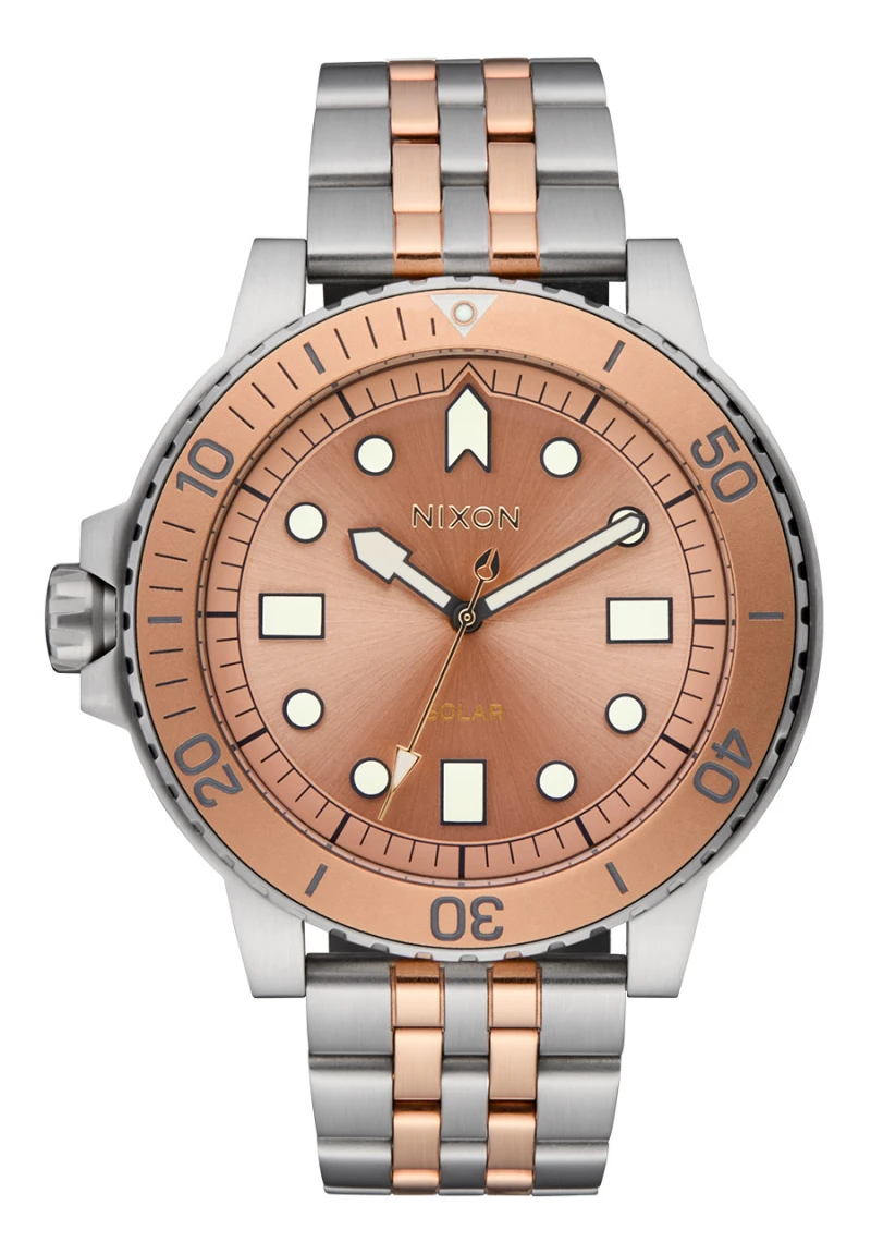 Nixon Watch - Stinger 44 - Silver / Coral